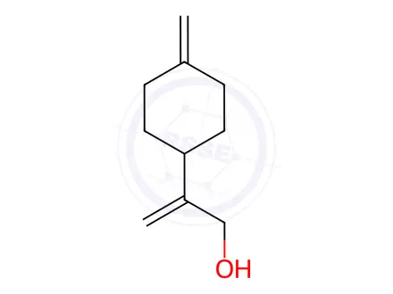 Chemical structure of 2-(4-methylidenecyclohexyl)prop-2-en-1-ol