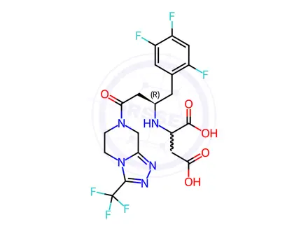 Chemical structure of Sitagliptin Impurity 25