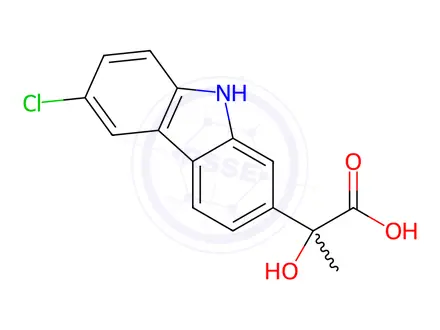 Chemical structure of Carprofen Impurity 10