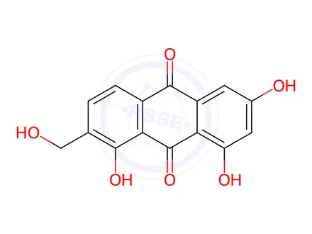 Chemical structure of Aloe Emodin Impurity 9