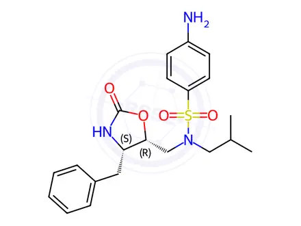 Chemical structure of Darunavir Impurity 23