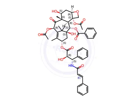 Chemical structure of Paclitaxel EP Impurity O