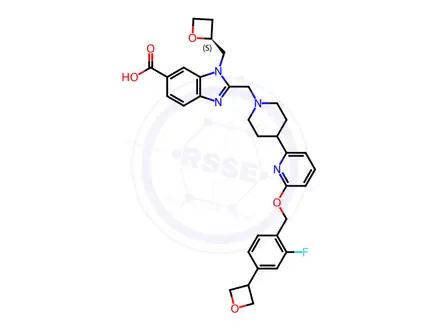 Chemical structure of Danuglipron Impurity 1