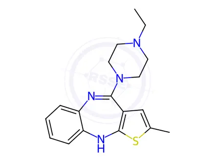 Chemical structure of Olanzapine Impurity 30