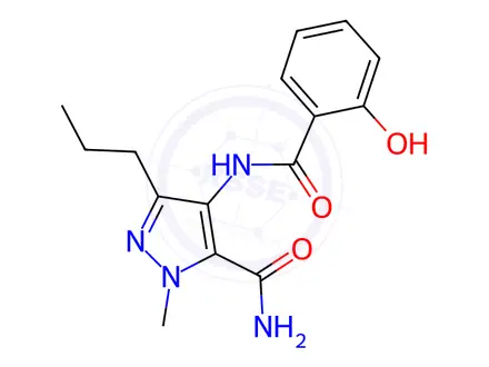 Chemical structure of Sildenafil Citrate Impurity 40