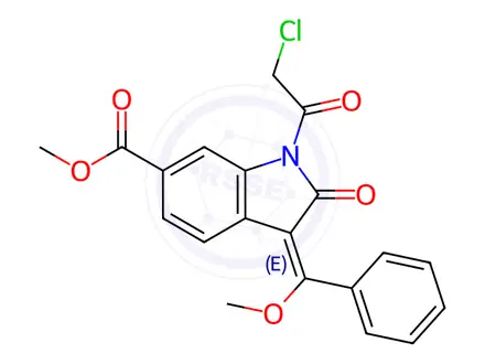 Chemical structure of Nintedanib Impurity 53