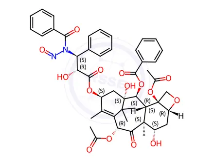 Chemical structure of N-Nitroso Paclitaxel