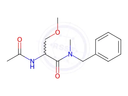 Chemical structure of Lacosamide N-Methyl Impurity(racemic)