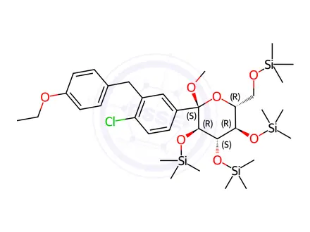 Chemical structure of Ertugliflozin Impurity 31