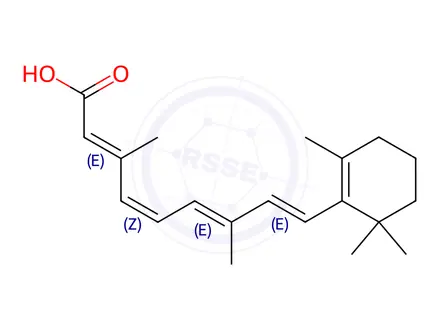 Chemical structure of Isotretinoin EP Impurity F