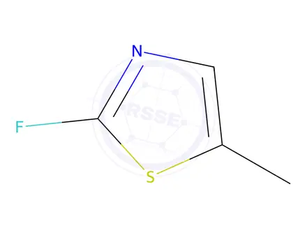 Chemical structure of Thiazole, 2-fluoro-5-Methyl-