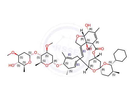Chemical structure of Selamectin Impurity 9