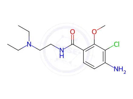 Chemical structure of Metoclopramide Impurity 21