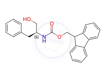 Chemical structure of Fmoc-L-phenylalaninol
