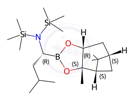 Chemical structure of Bortezomib Impurity 45