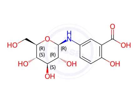 Chemical structure of Mesalazine Impurity 30