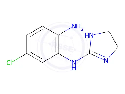 Chemical structure of Tizanidine Hydrochloride Impurity 29 Monomer
