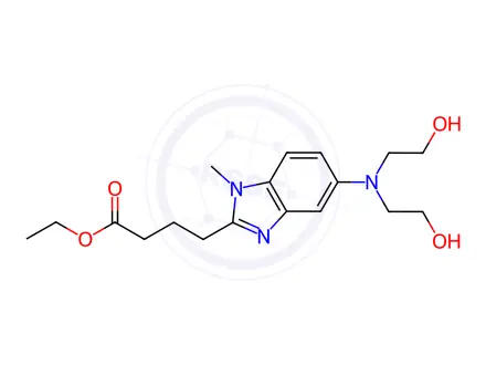 Chemical structure of Bendamustine Impurity 1