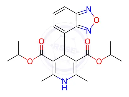 Chemical structure of Isradipine Impurity 2 (Isradipine EP Impurity B)