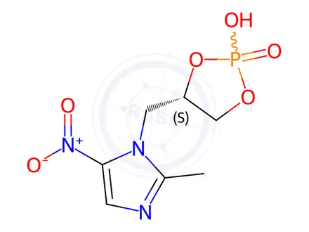 Chemical structure of Ornidazole Impurity 65 Monomer