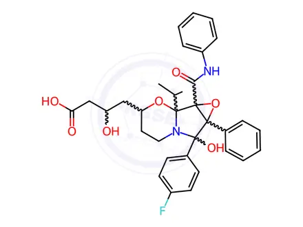 Chemical structure of Atorvastatin Calcium Impurity 21