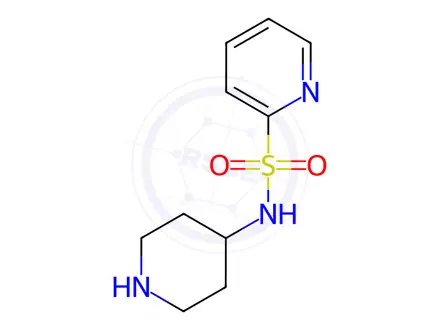 Chemical structure of N-(Piperidin-4-yl)pyridine-2-sulfonamidedihydrochloride