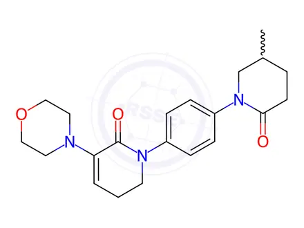 Chemical structure of Apixaban Impurity 17