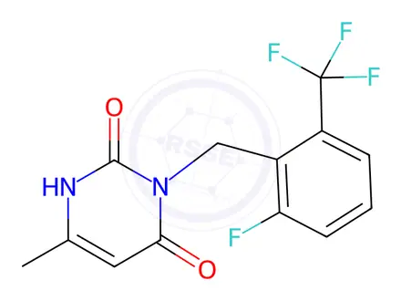 Chemical structure of Elagolix Impurity 19