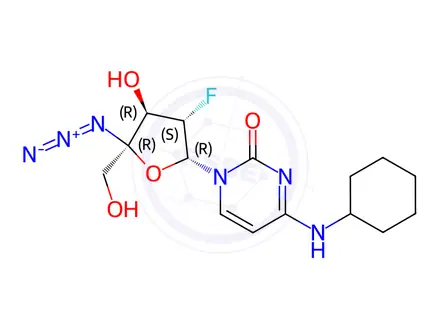 Chemical structure of Azvudine Impurity 27