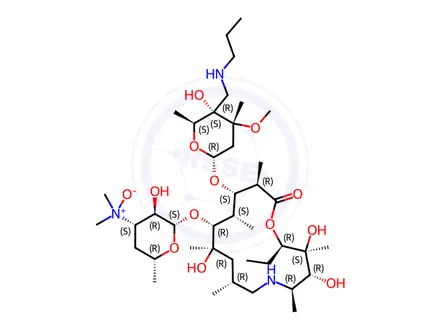 Chemical structure of Terramycin impurity 3