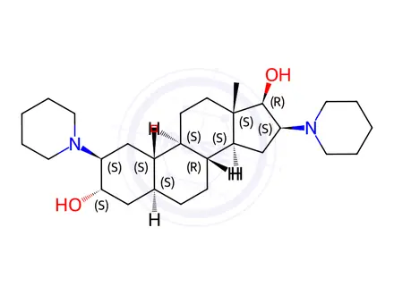 Chemical structure of Vecuronium bromide impurity 8