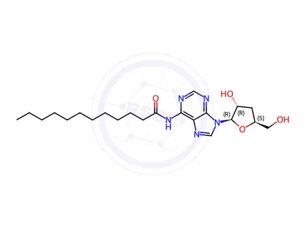 Chemical structure of Cordycepin Impurity 3