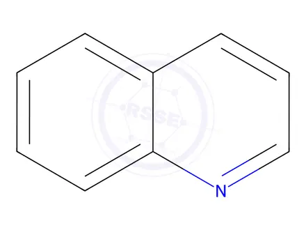 Chemical structure of Quinolinium Fluorochromate On Alumina