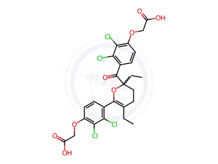 Chemical structure of Ethacrynic Acid Impurity 4