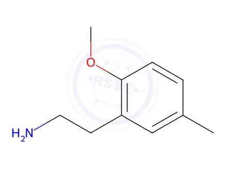 Chemical structure of 2-(2-Methoxy-5-methylphenyl)ethan-1-amine