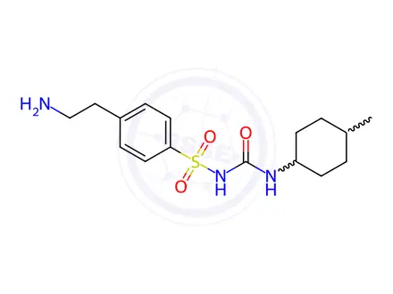 Chemical structure of Glimepiride Impurity 14