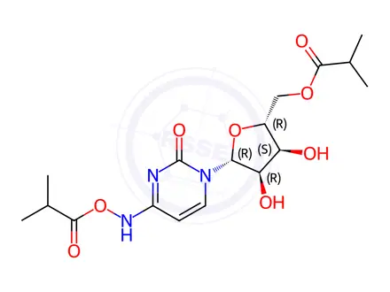 Chemical structure of Molnupiravir Impurity 26