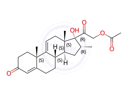 Chemical structure of Clascoterone Impurity 13