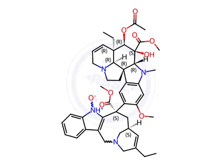 Chemical structure of Vinorelbine N-Oxide