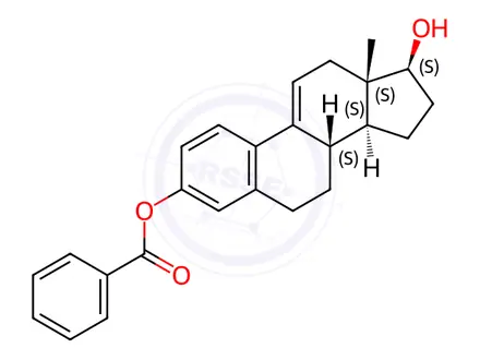Chemical structure of Estradiol Benzoate EP Impurity F