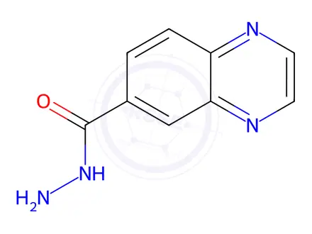 Chemical structure of Quinoxaline-6-carboxylic Acid Hydrazide