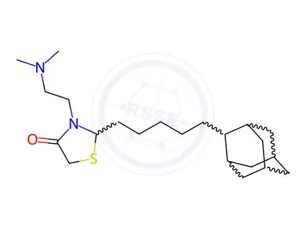 Chemical structure of Pregabalin Impurity 31 L-Tartrate