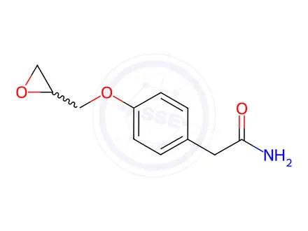 Chemical structure of Atenolol Impurity C
