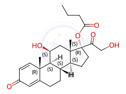 Chemical structure of Prednisolone Impurity 33