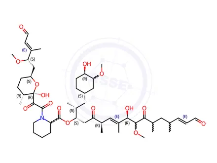 Chemical structure of Temsirolimus Impurity 3