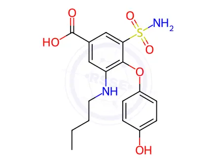 Chemical structure of Bumetanide Impurity 58