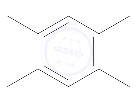 Chemical structure of 1,2,4,5-Tetramethylbenzene