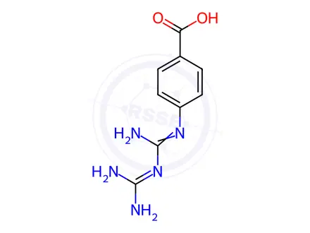 Chemical structure of Nafamostat Impurity 8