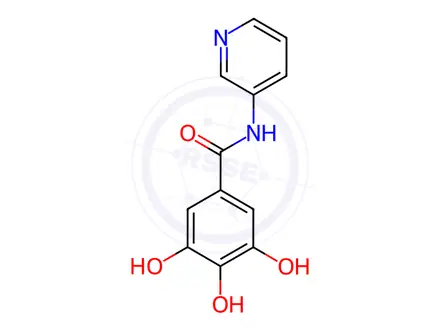 Chemical structure of Trimetazidine Impurity 21