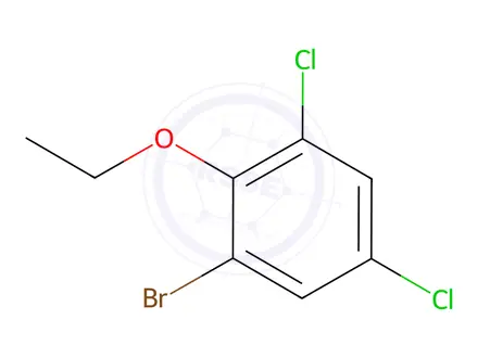 Chemical structure of 1-Bromo-3,5-dichloro-2-ethoxybenzene
